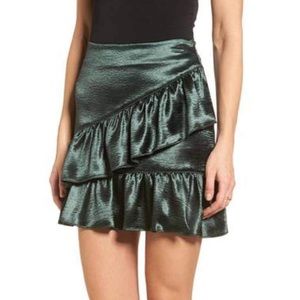 Lost + Wander ruffle skirt